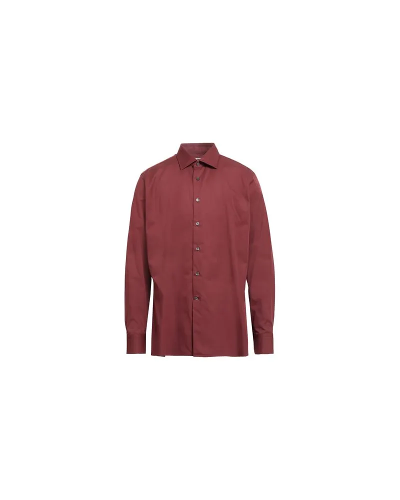 Bagutta TOPS - Hemdenauf YOOX.COM Ziegelrot