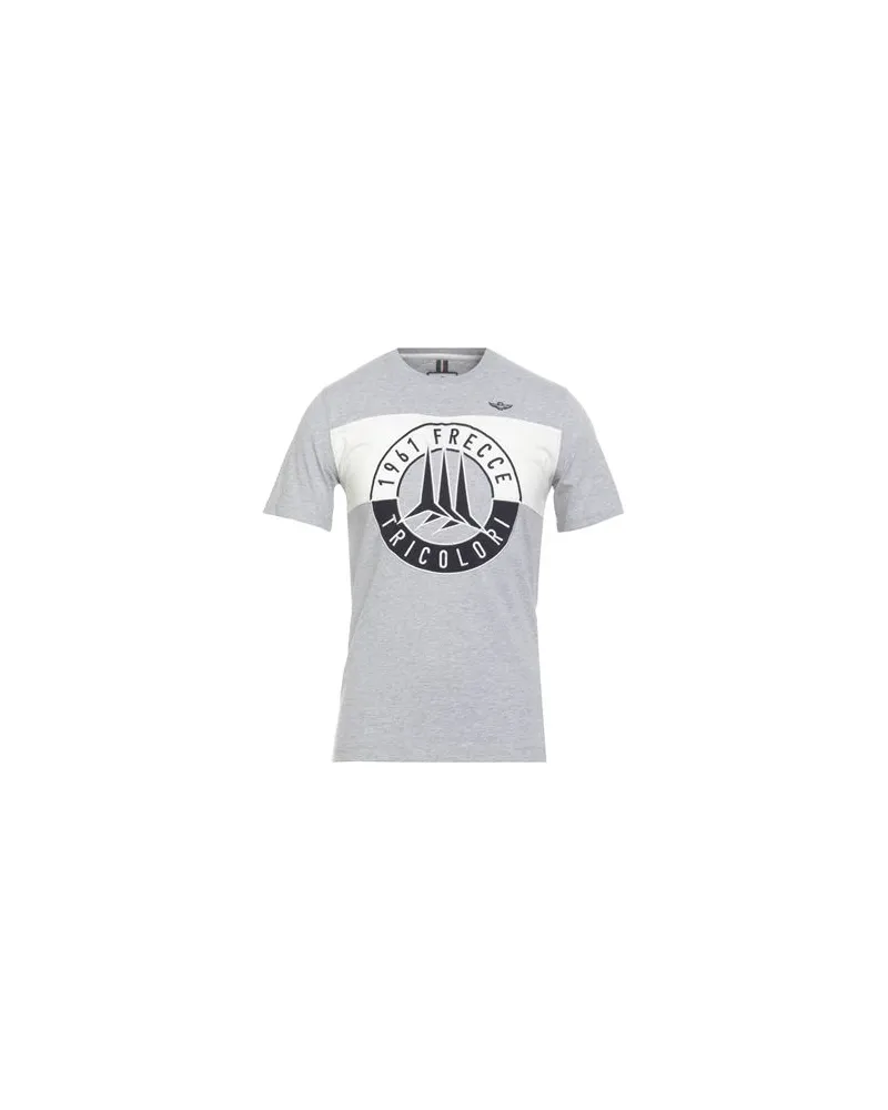 Aeronautica Militare FRECCE TRICOLORI - TOPS - T-shirtsauf YOOX.COM Hellgrau