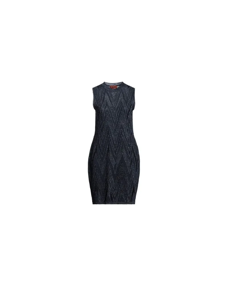 Missoni KLEIDER - Mini-Kleiderauf YOOX.COM Marineblau