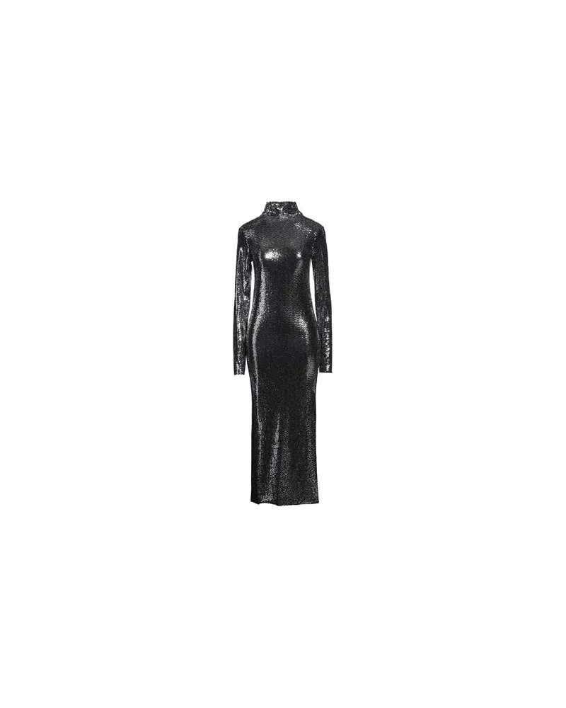 Maje KLEIDER - Maxi-Kleiderauf YOOX.COM Silber