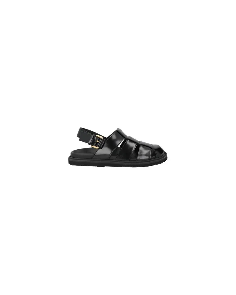 Moschino SCHUHE - Sandalenauf YOOX.COM Schwarz