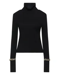 Patrizia Pepe Rollkragenpullover Schwarz