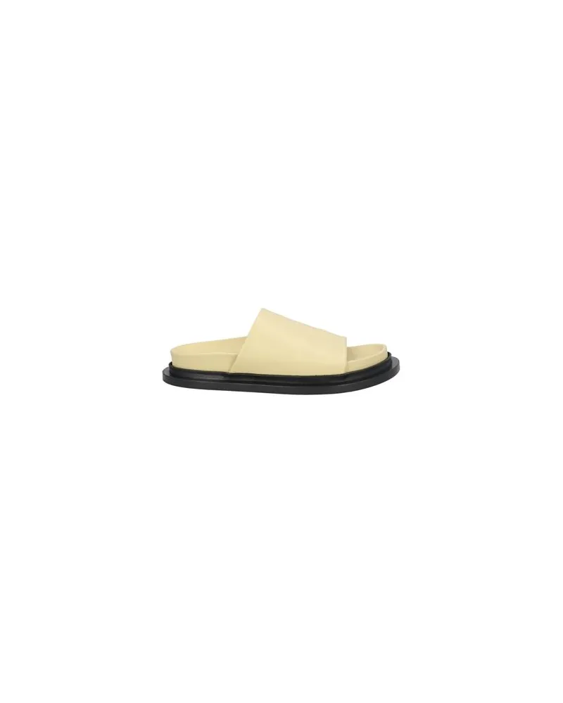 Jil Sander SCHUHE - Sandalenauf YOOX.COM Limettengrün