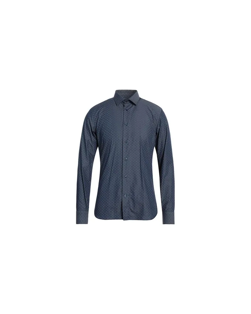Angelo Nardelli TOPS - Jeanshemdenauf YOOX.COM Blau