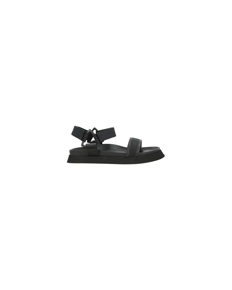 Moschino SCHUHE - Sandalenauf YOOX.COM Schwarz