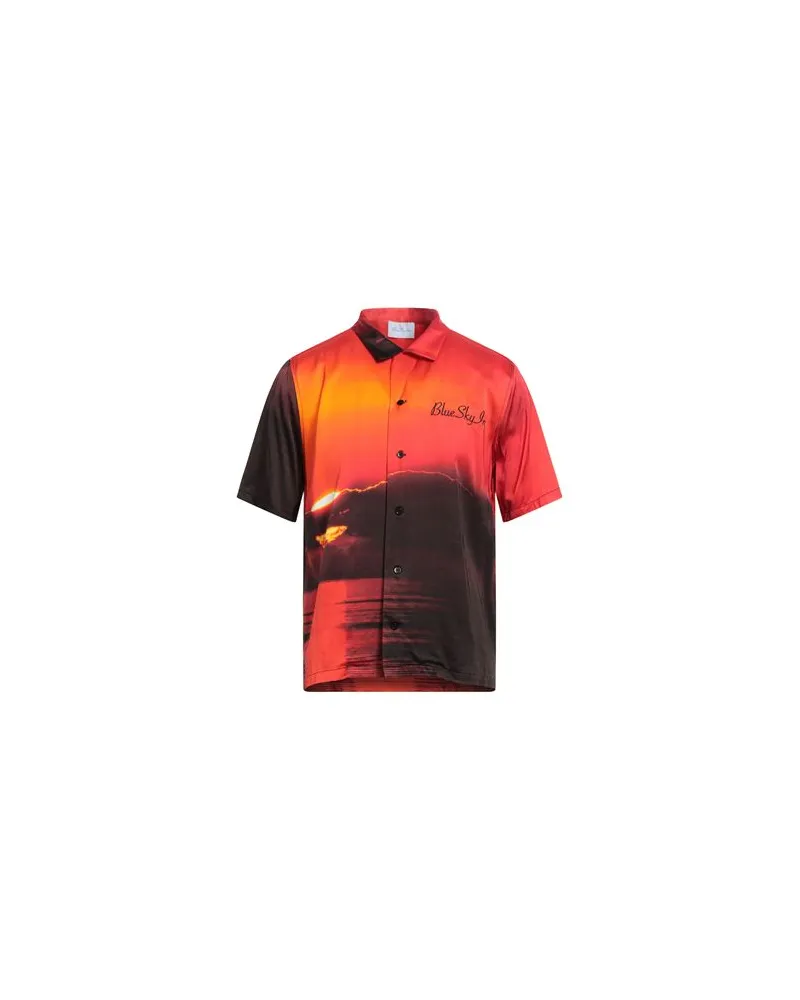 Blue Sky Inn TOPS - Hemdenauf YOOX.COM Rot