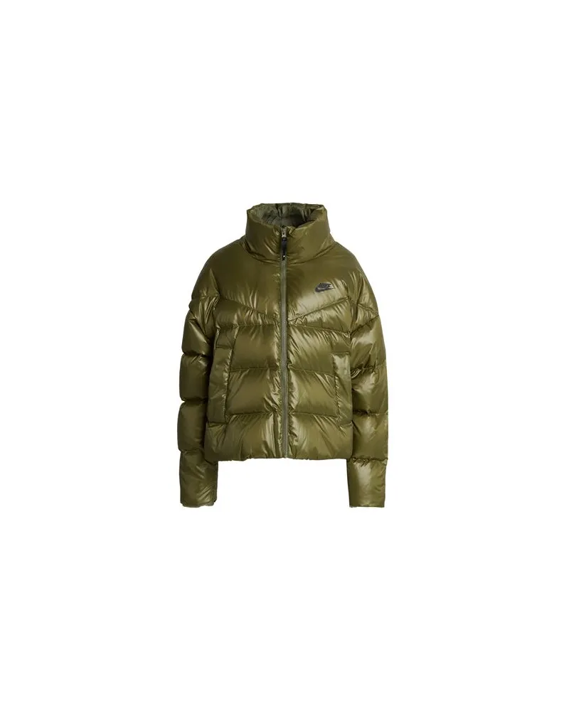 Nike JACKEN & MÄNTEL - Pufferjacken & Daunenjackenauf YOOX.COM Militärgrün