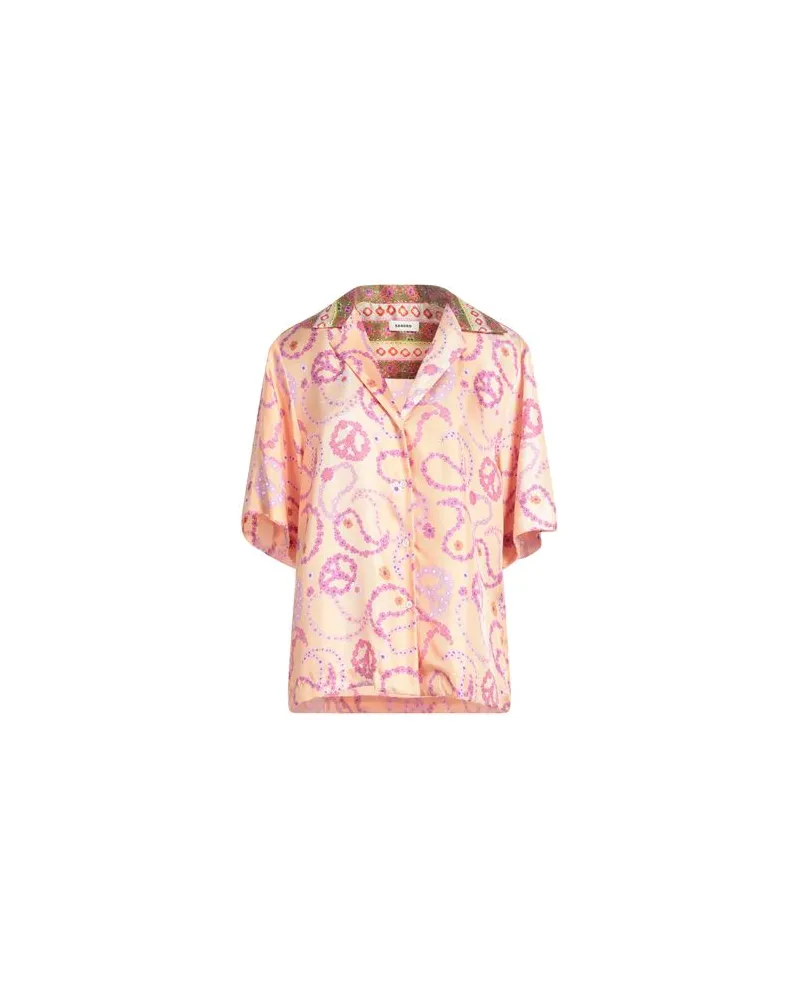 Sandro TOPS - Hemdenauf YOOX.COM Pfirsich
