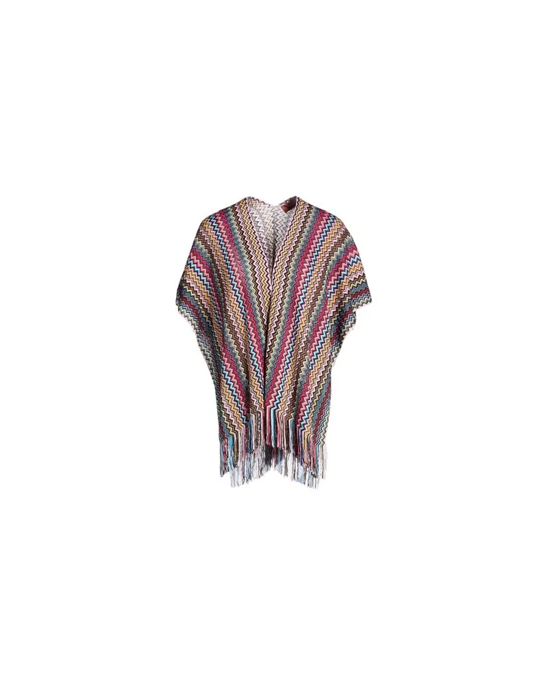 Missoni JACKEN & MÄNTEL - Capesauf YOOX.COM Fuchsia