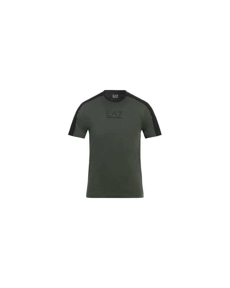 EA7 TOPS - T-shirtsauf YOOX.COM Dunkelgrün
