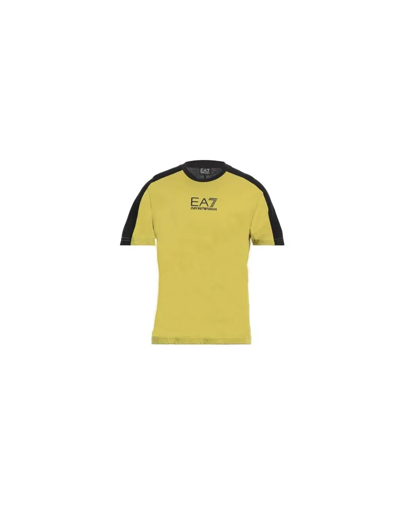 EA7 TOPS - T-shirtsauf YOOX.COM Limettengrün