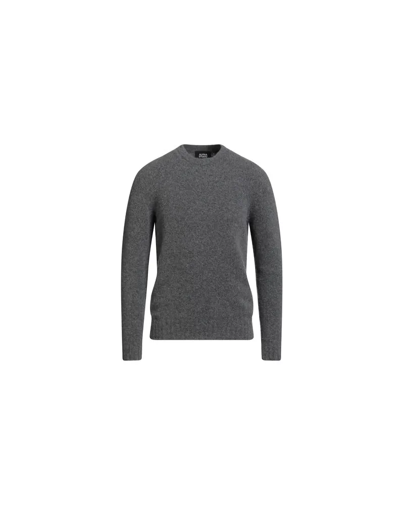Alpha Studio STRICKWAREN - Pulloverauf YOOX.COM Grau