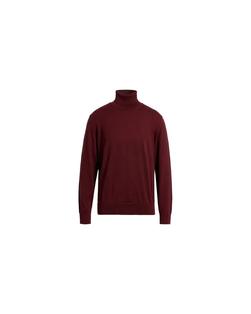 Etro STRICKWAREN - Rollkragenpulloverauf YOOX.COM Ziegelrot