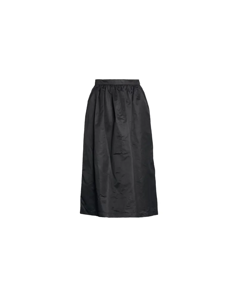DOUUOD HOSEN & RÖCKE - Midi-Röckeauf YOOX.COM Schwarz