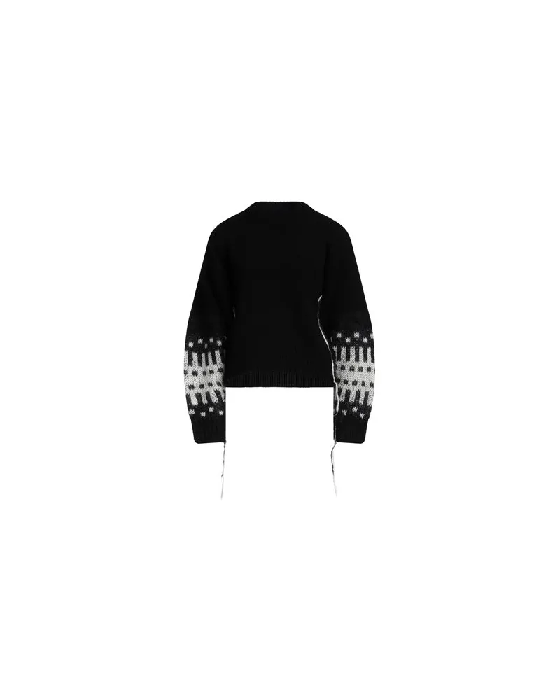 Roberto Collina STRICKWAREN - Pulloverauf YOOX.COM Schwarz