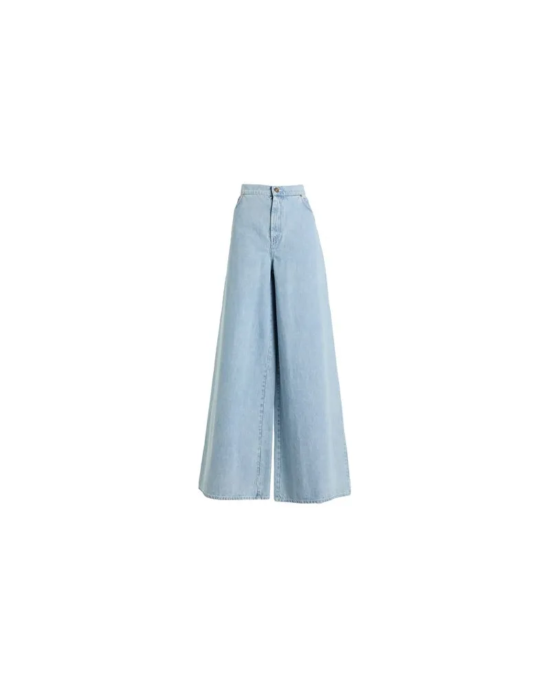 Max Mara HOSEN & RÖCKE - Jeanshosenauf YOOX.COM Blau
