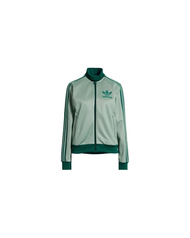 adidas TOPS - Sweatshirtsauf YOOX.COM Salbeigrün