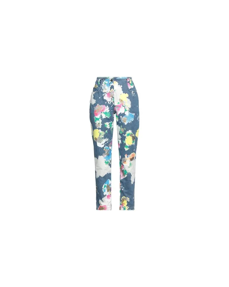 Moschino HOSEN & RÖCKE - Jeanshosenauf YOOX.COM Blau