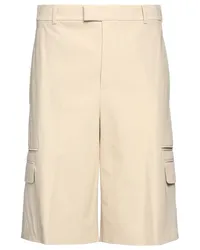 Alexander McQueen Shorts & Bermudashorts Beige