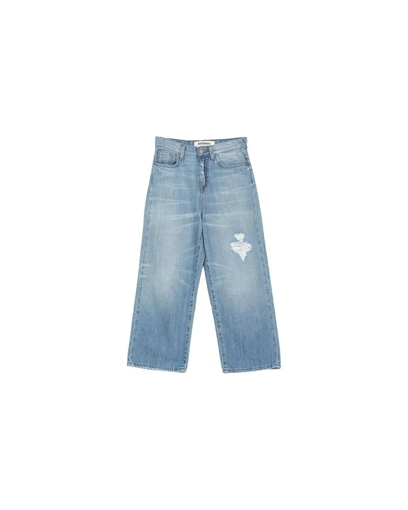 Roy Roger's HOSEN & RÖCKE - Jeanshosenauf YOOX.COM Blau