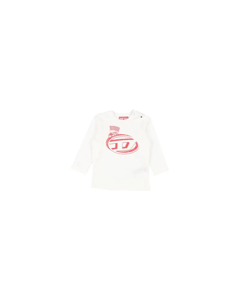 Diesel TOPS - T-shirtsauf YOOX.COM Weiß