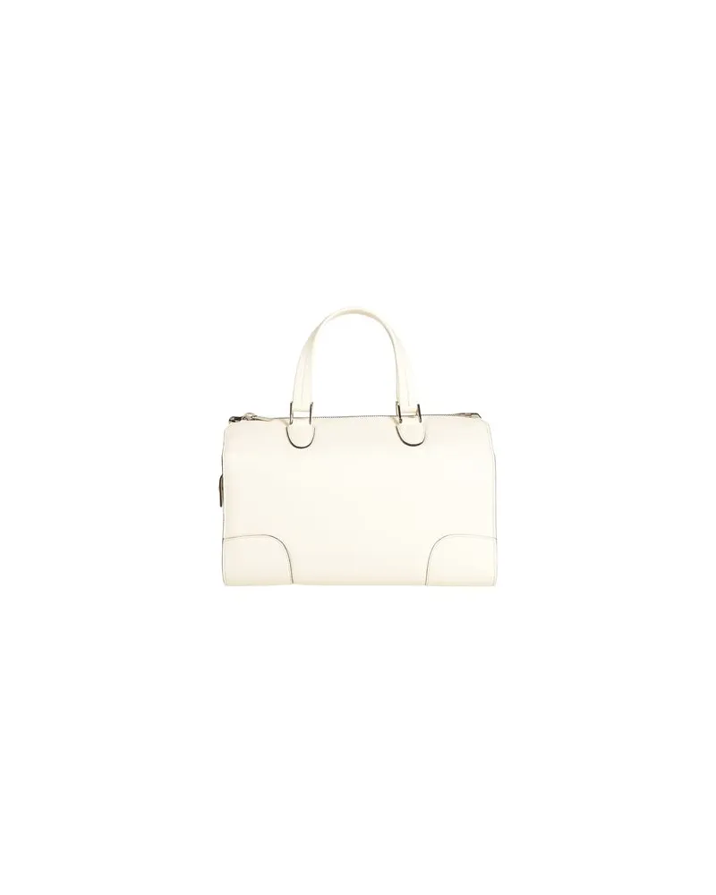 Valextra MILANO BOSTON MEDIUM  - TASCHEN - Handtaschenauf YOOX.COM Elfenbein