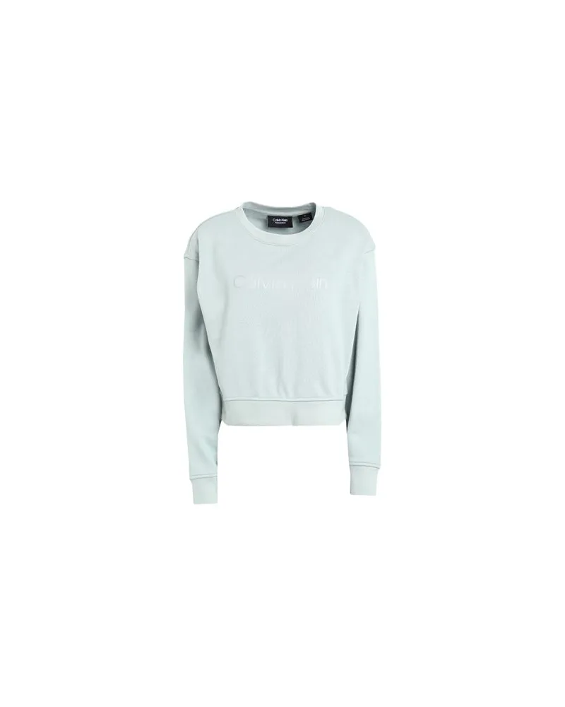 Calvin Klein TOPS - Sweatshirtsauf YOOX.COM Salbeigrün