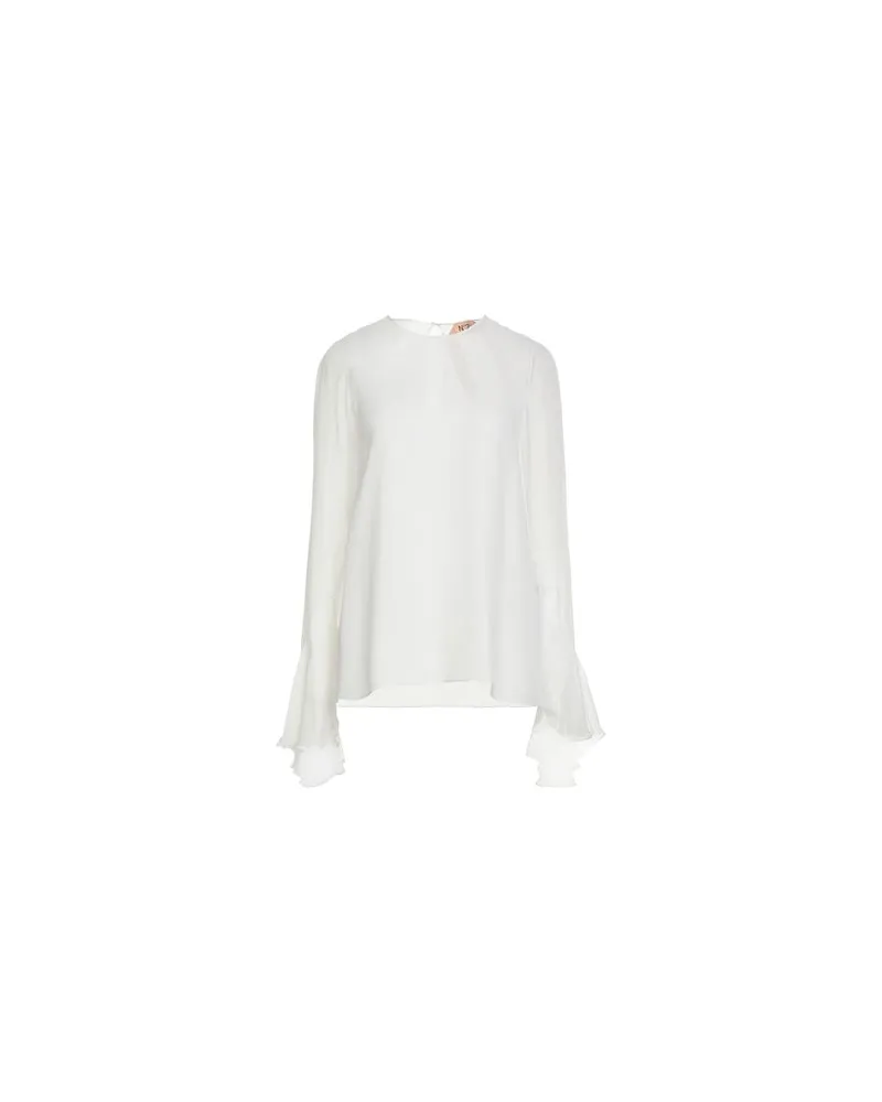 N° 21 TOPS - Topsauf YOOX.COM Weiß