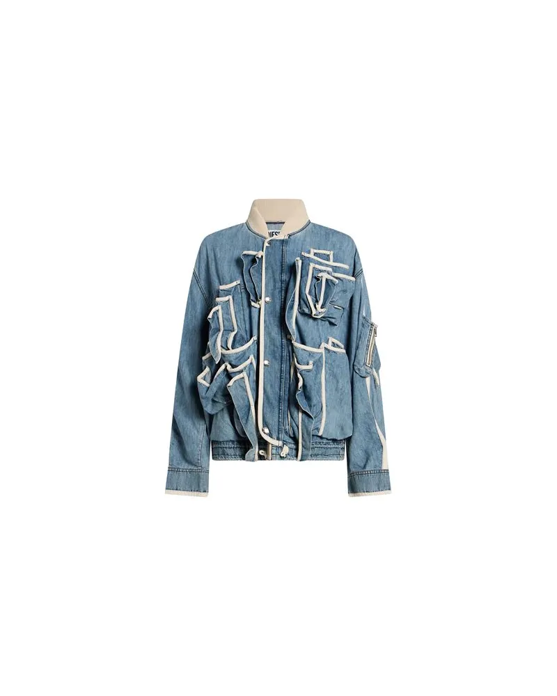 Diesel JACKEN & MÄNTEL - Jeansjacken/Mäntelauf YOOX.COM Blau