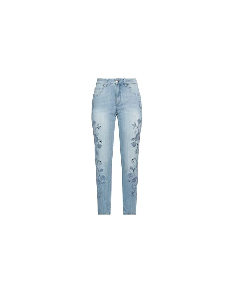 Angelo Marani HOSEN & RÖCKE - Jeanshosenauf YOOX.COM Blau