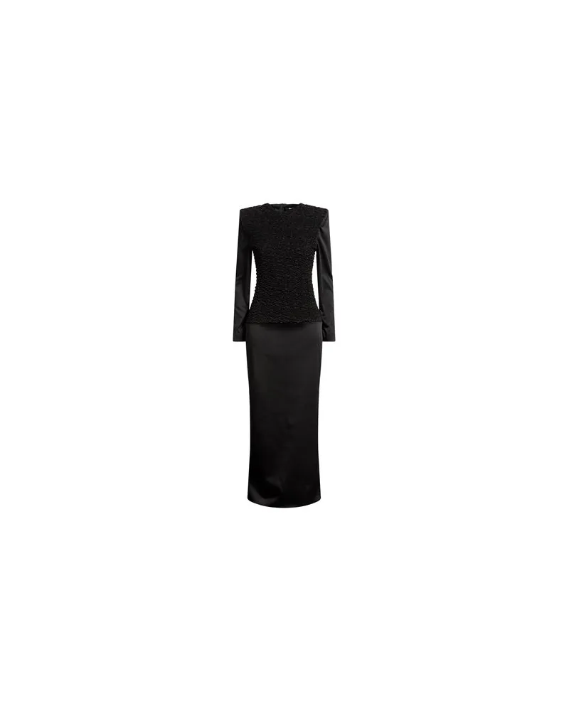 LARDINI KLEIDER - Maxi-Kleiderauf YOOX.COM Schwarz