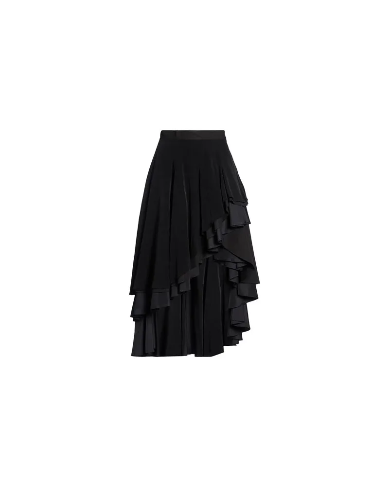 Yohji Yamamoto HOSEN & RÖCKE - Midi-Röckeauf YOOX.COM Schwarz