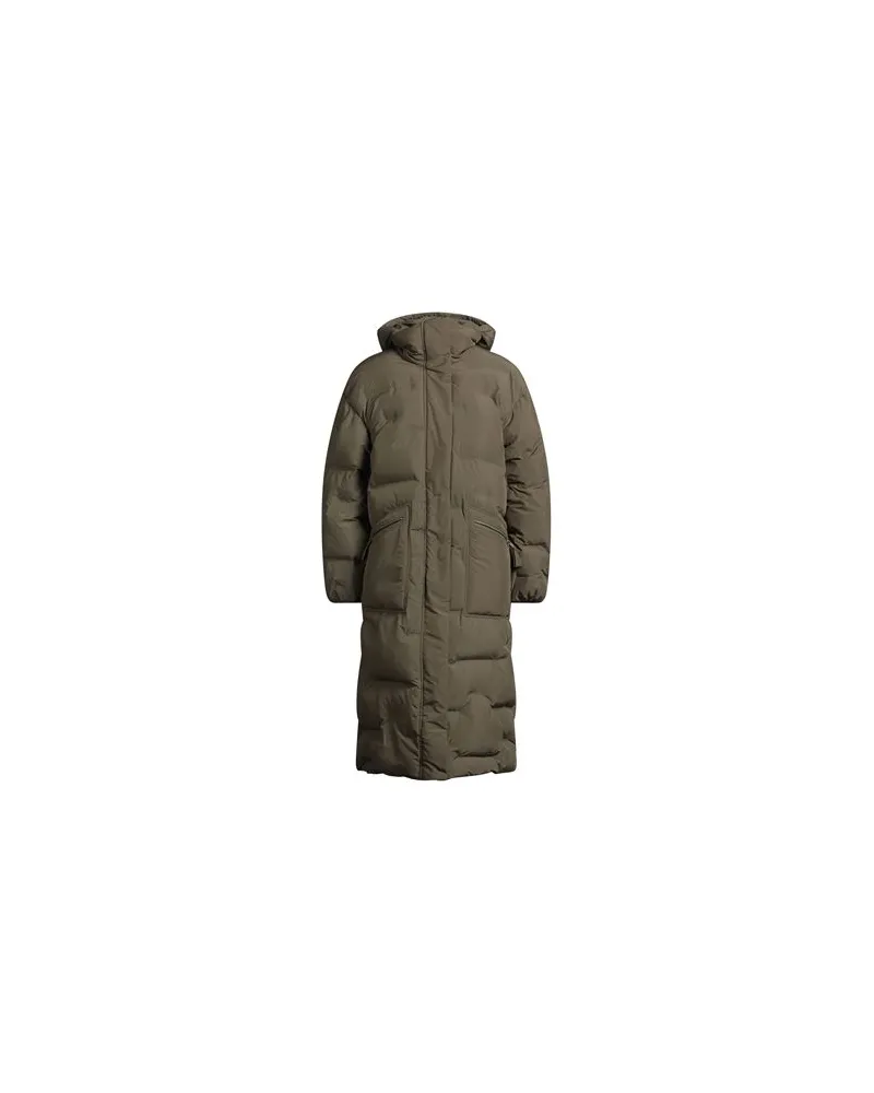Ganni JACKEN & MÄNTEL - Pufferjacken & Daunenjackenauf YOOX.COM Militärgrün