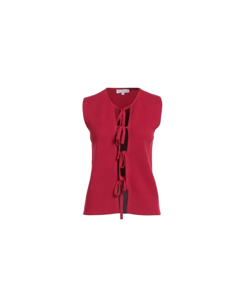J.W.Anderson STRICKWAREN - Strickjackenauf YOOX.COM Rot