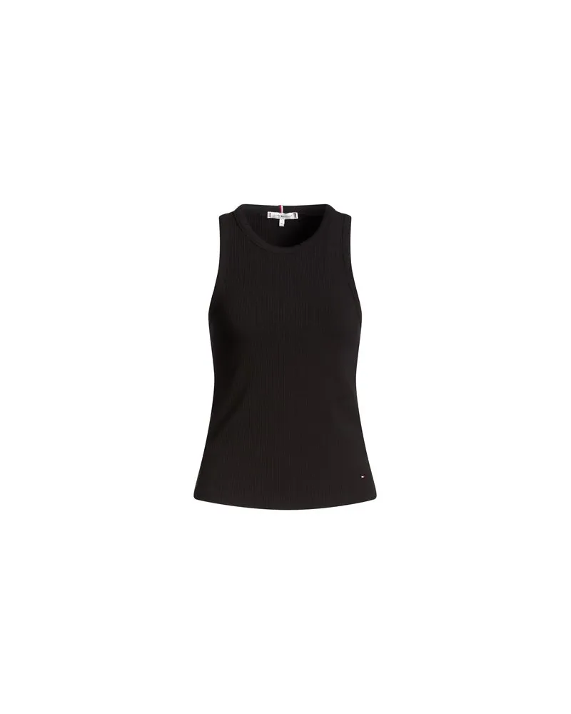 Tommy Hilfiger TOPS - Tank Topsauf YOOX.COM Schwarz