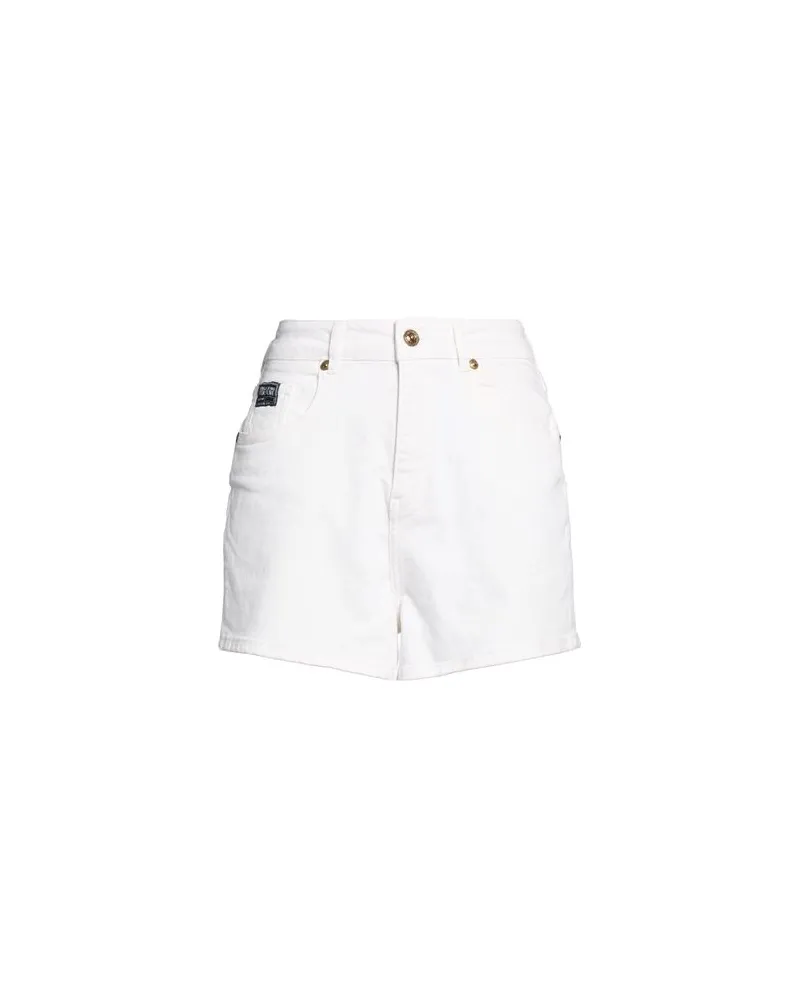 Versace Jeans HOSEN & RÖCKE - Jeansshortsauf YOOX.COM Weiß