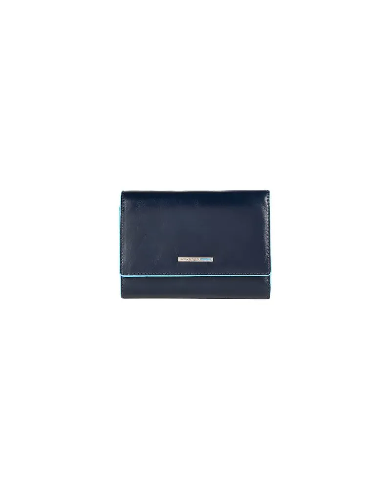 Piquadro Kleinlederwaren - Brieftaschenauf YOOX.COM Blau