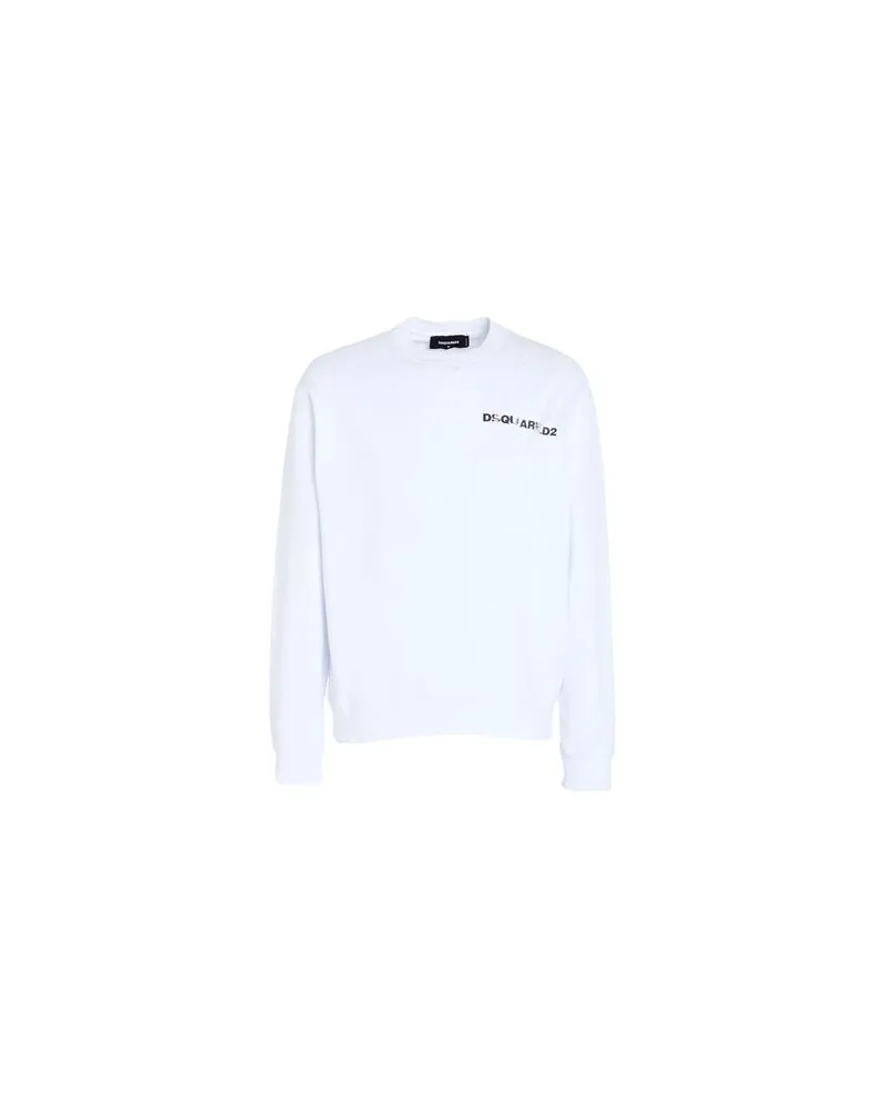 Dsquared2 TOPS - Sweatshirtsauf YOOX.COM Weiß