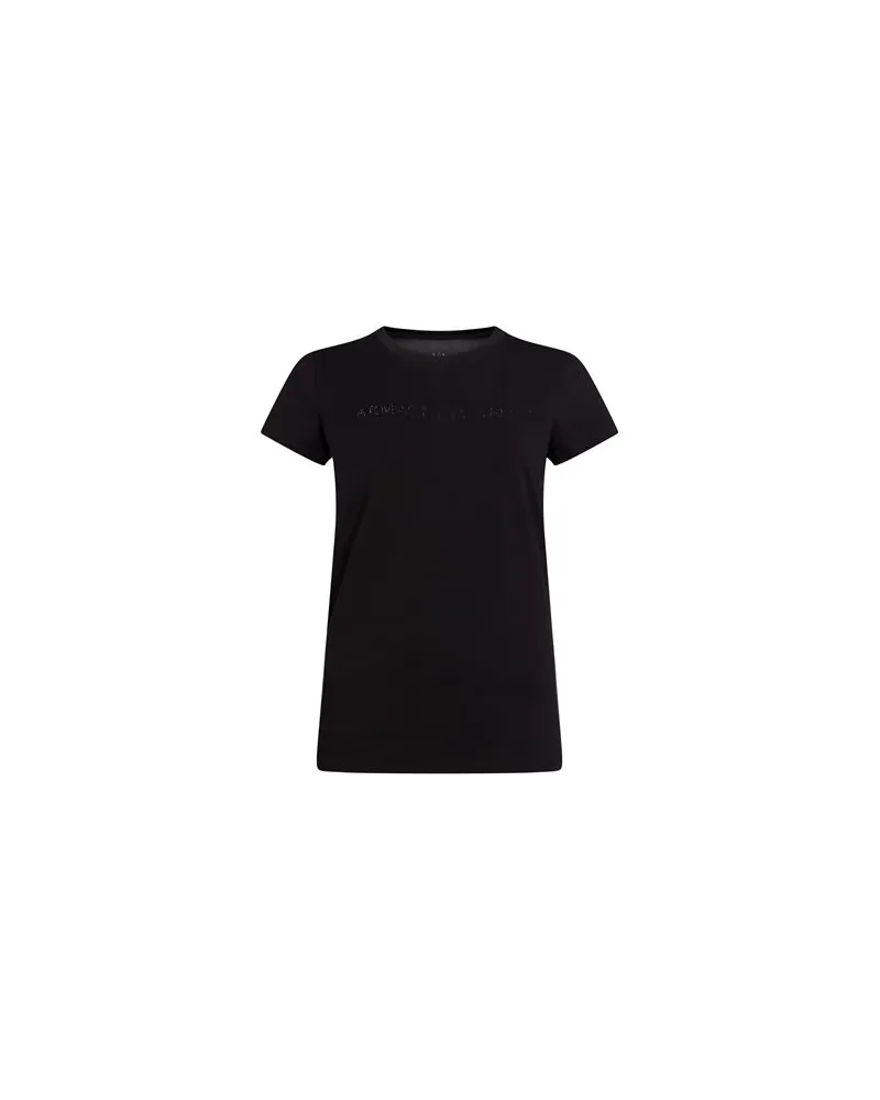 Armani Exchange TOPS - T-shirtsauf YOOX.COM Schwarz