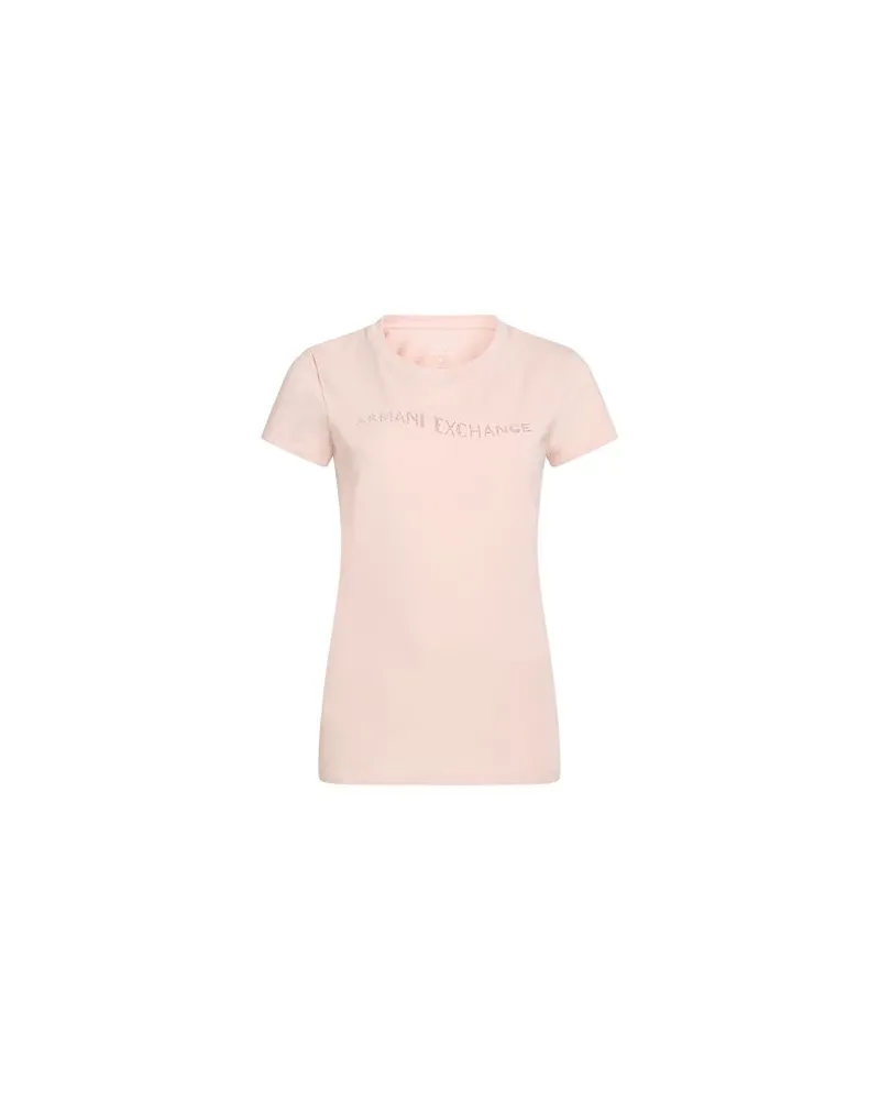 Armani Exchange TOPS - T-shirtsauf YOOX.COM Hellrosa