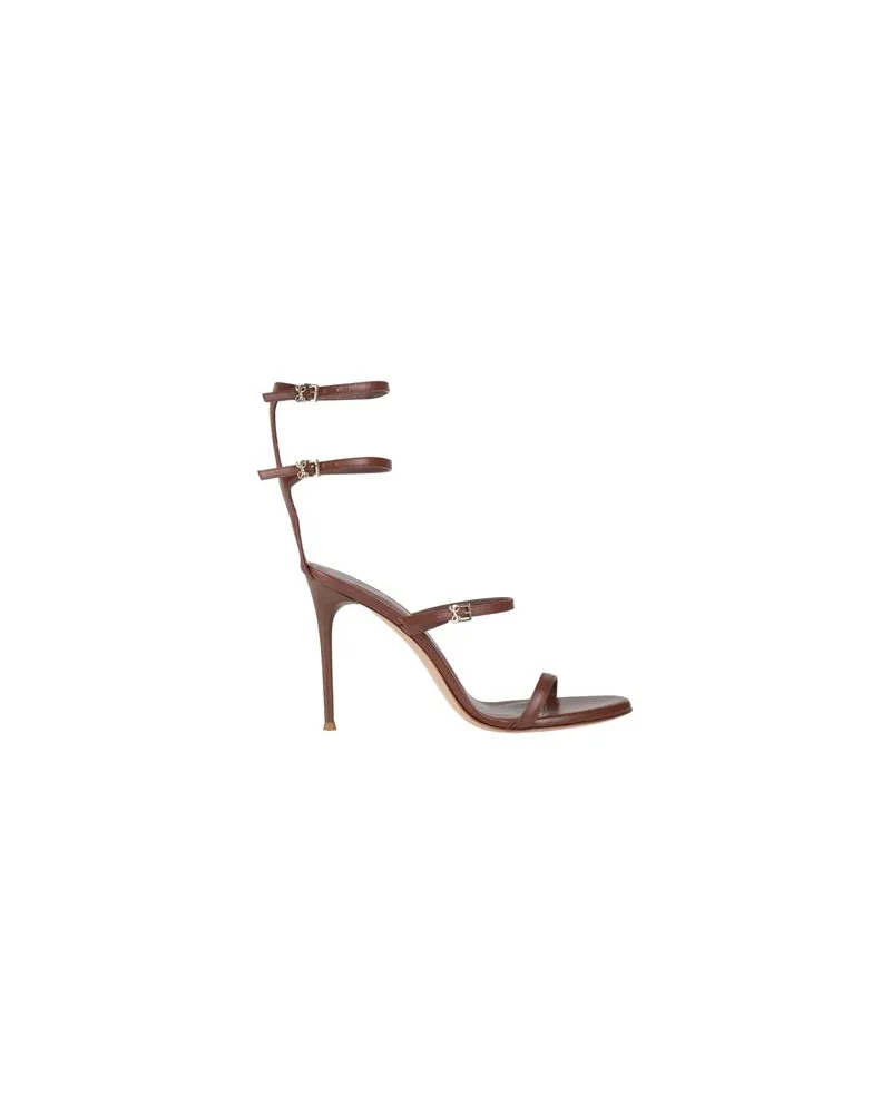 Sergio Levantesi SCHUHE - Sandalenauf YOOX.COM Schokobraun
