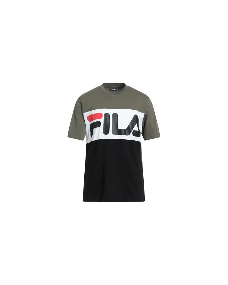 Fila TOPS - T-shirtsauf YOOX.COM Militärgrün