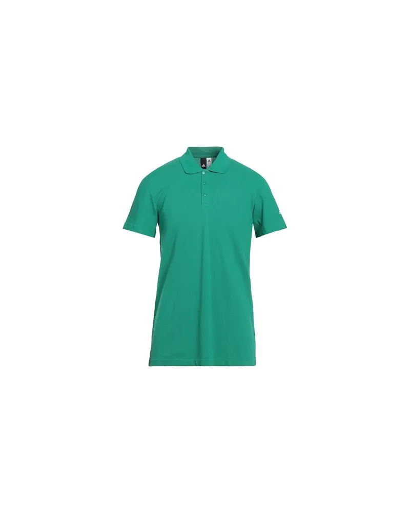 adidas TOPS - Poloshirtsauf YOOX.COM Grün