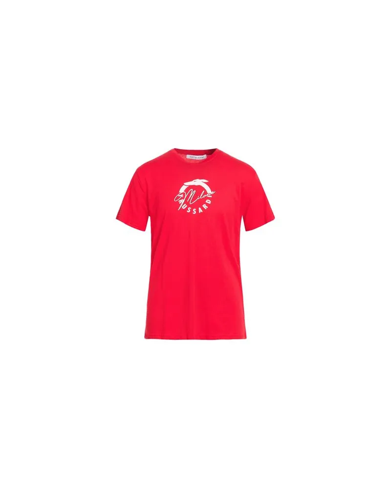 Trussardi TOPS - T-shirtsauf YOOX.COM Rot