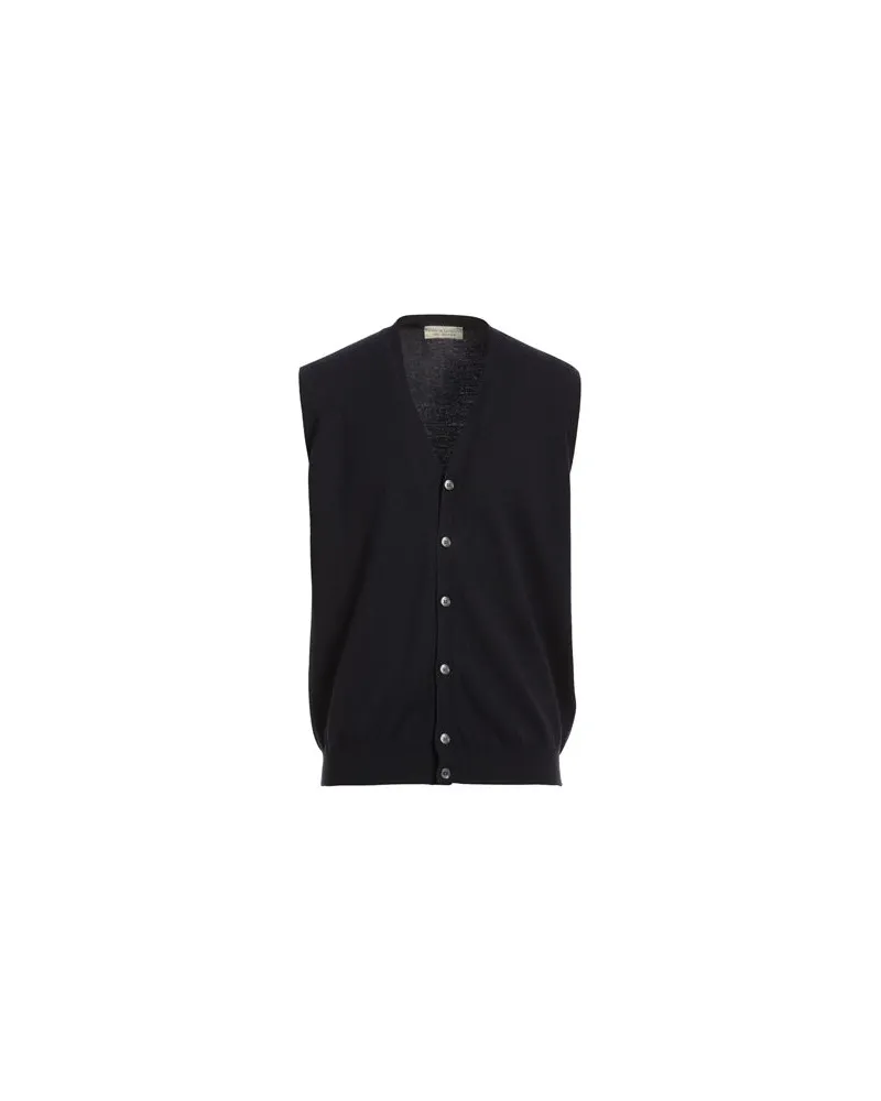 Filippo de Laurentiis STRICKWAREN - Strickjackenauf YOOX.COM Nachtblau