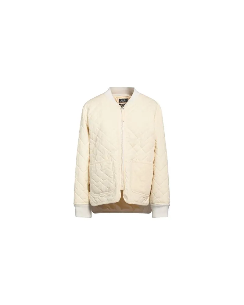 A.P.C. JACKEN & MÄNTEL - Pufferjacken & Daunenjackenauf YOOX.COM Elfenbein