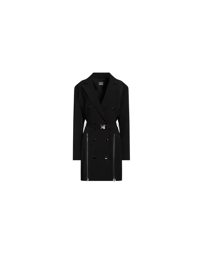 Guess JACKEN & MÄNTEL - Jacken, Mäntel & Trenchcoatsauf YOOX.COM Schwarz