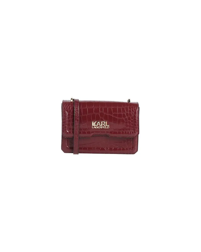 Karl Lagerfeld TASCHEN - Umhängetascheauf YOOX.COM Bordeaux