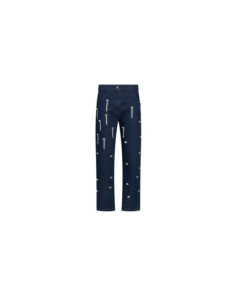 Simona Corsellini HOSEN & RÖCKE - Jeanshosenauf YOOX.COM Blau