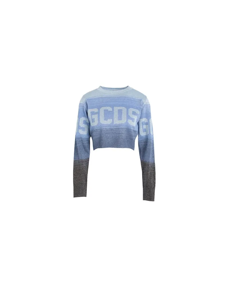 GCDS STRICKWAREN - Pulloverauf YOOX.COM Himmelblau
